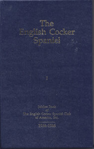 The English Cocker Spaniel - ECSCA